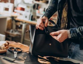 bolsas de couro